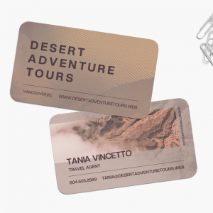 Rounded Corner Business Cards - Image 1