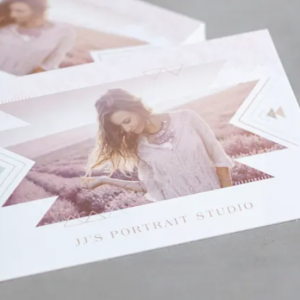 Soft Touch Business Cards - Image 1