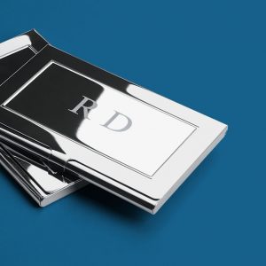Engraved Business Card Holder - Image 1
