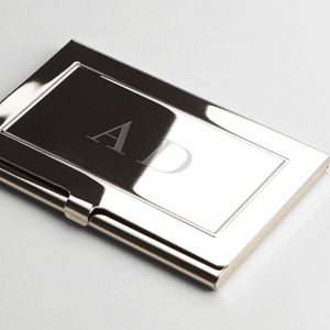 Engraved Business Card Holder - Image 3