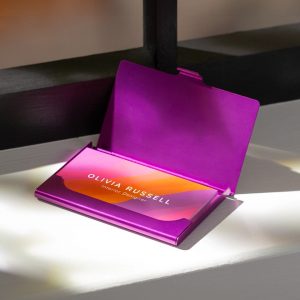 Aluminum Business Card Holders - Image 5